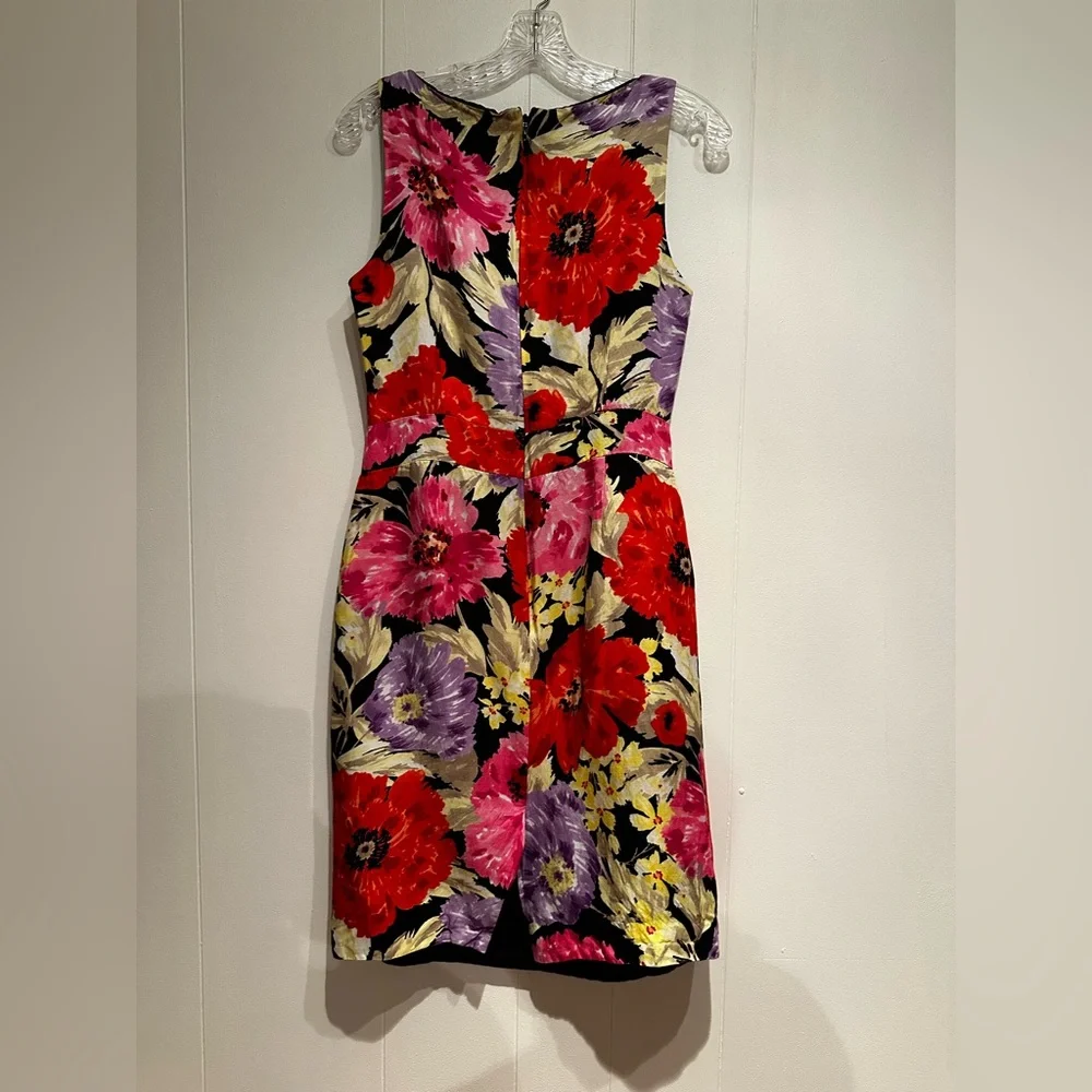 Banana Republic Floral Sleeveless Fit & Flare Dress Size 8